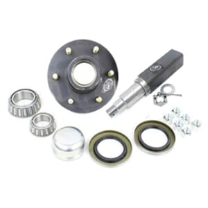 Square SP50642X 42 Spindle & 6-5.5" Bolt Circle Trailer Hub - SP54213HLB1E