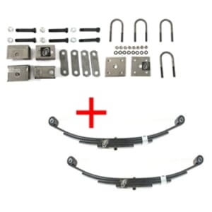 Southwest Wheel® 3,500 lbs. Single Trailer Axle Suspension Kit - 3500-KIT-SINGLE