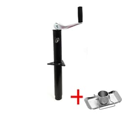 Ram® 5,000 lbs. A-Frame Trailer Jack w/Zinc Foot - TJA-5000-B-JF-100-Z