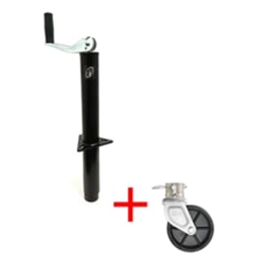 Ram® 2,000 lbs. A-Frame Trailer Jack w/6" Poly Caster Wheel TJA-2000-B-JC-101