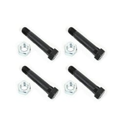 Four Pack 9/16" X 3" Spring Eye Bolts and Nuts - 916X3NFBX4