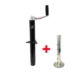 Ram® 5,000 lbs. A-Frame Trailer Jack with Drop Leg Foot - TJA-5000-B-JF-1005H-Z