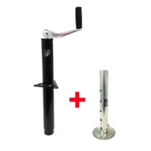 Ram® 5,000 lbs. A-Frame Trailer Jack with Drop Leg Foot - TJA-5000-B-JF-1005H-Z