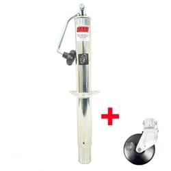 RAM® 5,000 lbs. Zinc A-Frame Trailer Jack w/ 6" Steel Caster Wheel TJA-5000T-Z-JC-102