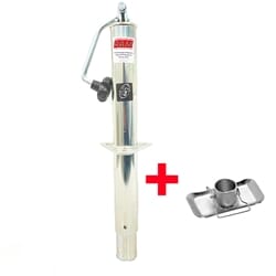 RAM® 5,000 lbs. Zinc A-Frame Trailer Jack w/ Zinc Foot TJA-5000T-Z-JF-100-Z