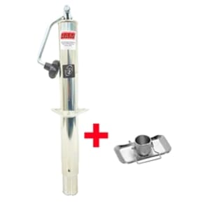 RAM® 5,000 lbs. Zinc A-Frame Trailer Jack w/ Zinc Foot TJA-5000T-Z-JF-100-Z