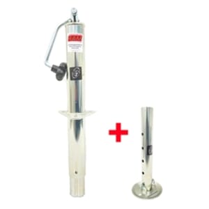 RAM® 5,000 lbs. Zinc A-Frame Trailer Jack w/ Adjustable Drop Leg TJA-5000T-Z-JF-1005H-Z