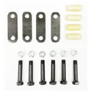 Single Axle Shackle Kit for Double Eye Springs - APX1BX