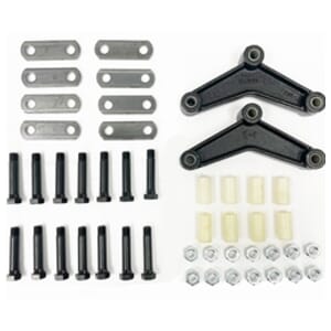 Tandem Axle Shackle Kit for Double Eye Springs (3.5K-5.2K) - APX3-5BX