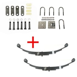 Southwest Wheel® Single Axle Suspension Kit with No Hangers - HL3500-KIT-SINGLE