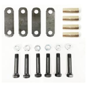 Pro Single Axle Shackle Kit for Double Eye Springs - APB1BX
