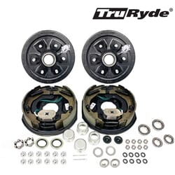 6-5.5" Bolt Circle 4,400 lbs. TruRyde® Trailer Axle Electric Brake Kit