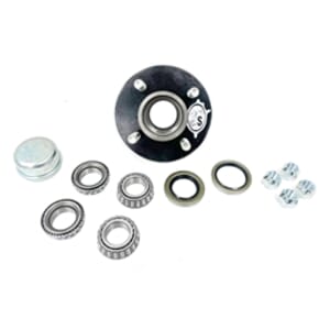 TruRyde® BT8 or BT9 4-4" Trailer Hub with Parts for a 2,000 lbs. Trailer Axle - BT121EPRO