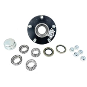 TruRyde® BT8 or BT9 5-4.5" Trailer Hub with Parts for a 2,000 lbs. Trailer Axle - L0BT122EPRO