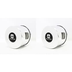 Two Alcoa Center Cap 4.7" Tall for Eight Lug Stud Pilot Single Wheel - 004167X2