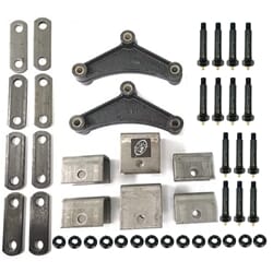 Southwest Wheel® Greaseable Tandem Axle Hanger Kit for Double Eye Springs for 3,500 lbs. Trailer Axles - WBAPT3BX