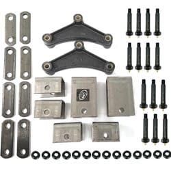 Southwest Wheel® Greaseable Tandem Axle Hanger Kit for Double Eye Springs for 5,200 lbs. to 7,000 lbs. Trailer Axles - WBAPT5BX