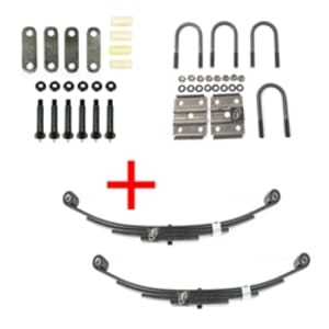 Southwest Wheel® 3,500 lbs. Greaseable Single Trailer Axle Suspension Kit with No Hanger Brackets - HLWB3500-KIT-SINGLE