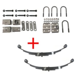 Southwest Wheel® 3,500 lbs. Greaseable Single Trailer Axle Suspension Kit - HDWB3500-KIT-SINGLE