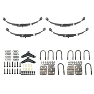 Southwest Wheel® Greaseable Tandem Suspension Kit for 3,500 lbs. Trailer Axles with No Hanger Brackets - HLWB3500-KIT-TANDEM