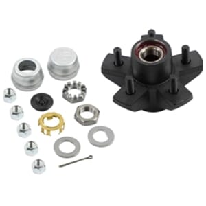 Dexter Pre-Greased Easy Assemble 5 on 4-1/2" Idler Hub for 3,500 lbs. Trailer Axle - K08-248-1G