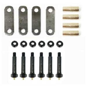 Max Single Axle Shackle Kit for Double Eye Springs - MAXAPX1BX