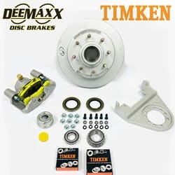 DeeMaxx® Pro 7,000 lbs. Disc Brake Kit for One Wheel with Maxx Caliper - DM7KMAX-TK