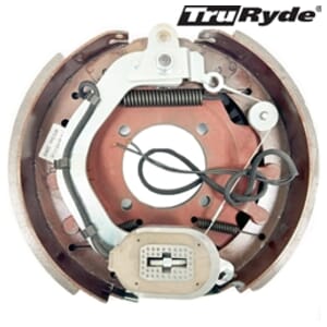 TruRyde® 8K 12 1/4"X3 3/8" Left Hand Self-Adjusting Electric Brake Assemblies- BK-8KE-01