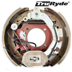 TruRyde® 8K 12 1/4"X3 3/8" Right Hand Self-Adjusting Electric Brake Assemblies- BK-8KE-02
