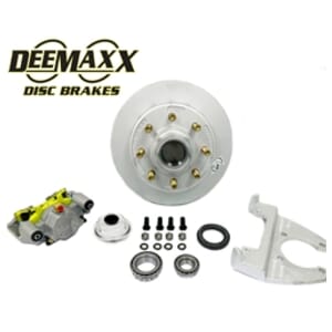 DeeMaxx® 8,000 lbs. Disc Brake Kit with 5/8" Studs for One Wheel with Maxx Coating Caliper - DM8KMAXX580