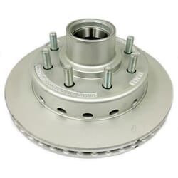 DeeMaxx 13.1" 8,000 lbs. Integral Rotor & Hub 9/16" Studs with Maxx Coating Threaded for Oil Cap - DM8KROTOR916-OIL