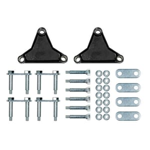 Lippert® Trailer Axle AP Kit for 2-7K Double-Eye Tandem Axles - Tall Equalizer - 121098L