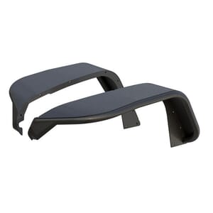 Aries Jeep Wrangler JL Black Aluminum Front Fender Flares - 1500203