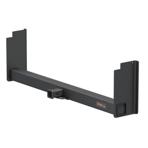 Curt Universal Weld-On Trailer Hitch, 2" Receiver (18" to 60" Frames, 11-1/2" Drop) - 15903