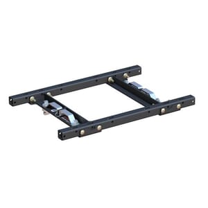 Curt Puck System 5th Wheel Adapter with Rails, Select Chevy, Ford, GMC, 25K - 16027