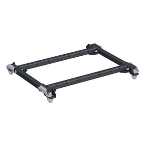 Curt Puck System 5th Wheel Adapter with Rails, Select Ram 2500, 3500 - 16042
