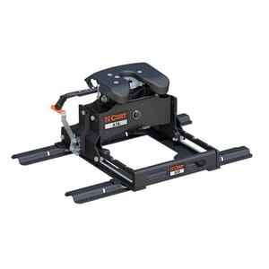 Curt A16 Sliding 5th Wheel Hitch with Rails, 16,000 lbs. - 16053