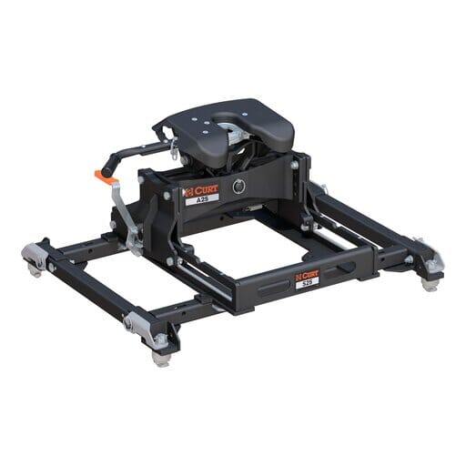 Curt A25 Sliding 5th Wheel Hitch, 25K, Select Ram 2500, 3500 Puck System - 16058