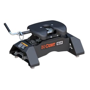 CURT Q24 5th Wheel Hitch, Select Silverado, Sierra 2500, 3500 HD, 8' Bed Puck System - 16095