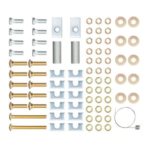 Curt Universal 5th Wheelbase Rail & Bracket Hardware - 16111