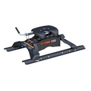 CURT Q24 5th Wheel Hitch with Base Rails, 24,000 lbs. - 16246
