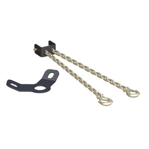 Curt CrossWing 5th Wheel Safety Chain Assembly with Gooseneck Anchor Plate - 16614