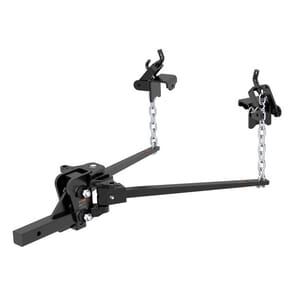Curt Short Trunnion Bar Weight Distribution Hitch (10K - 15K lbs., 28-3/8" Bars) - 17333