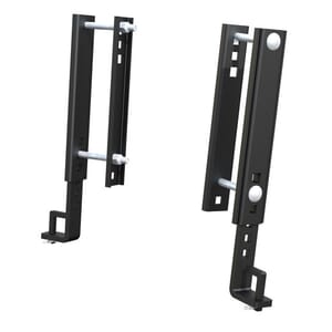 Curt Replacement TruTrack 10" Adjustable Support Brackets (2-Pack) - 17516