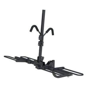 Curt Tray-Style Hitch-Mounted Bike Rack (2 Bikes, 1-1/4" or 2" Shank) - 18085