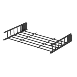 Curt 21" x 37" Black Steel Roof Rack Cargo Carrier Extension - 18117