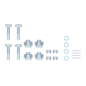 CURT Replacement 5th Wheel Puck System Anchors for Chevrolet / GMC (Fits 16023) - 19208