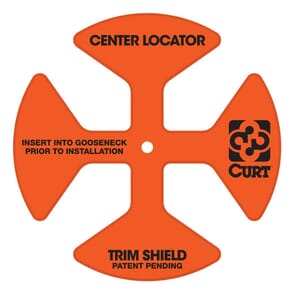 Curt Replacement Double Lock EZr Center Locator (Fits 60611, 60619) - 19253
