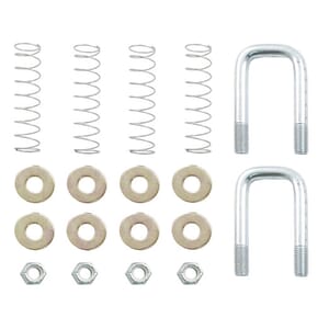 Curt Replacement Original Double Lock Safety Chain Anchor Kit (Fits 60607) - 19260