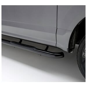 Aries 3" Round Black Steel Side Bars, Select Mazda B-Series, Ford Ranger - 203034
